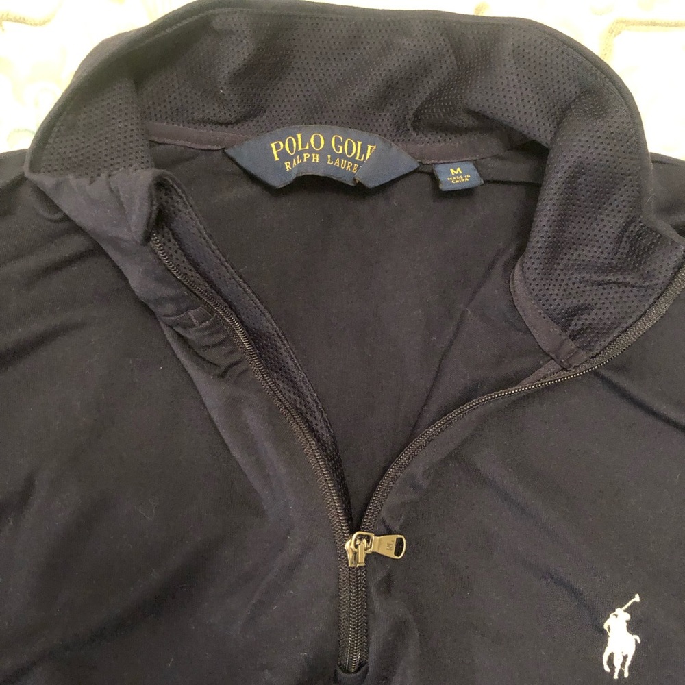 Men’s Navy Polo Ralph Lauren Golf Quarter Zip
